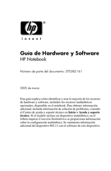 Hp HP Notebook Serie 2005 Guía De Hardware Y Software