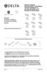 Delta R18222 Serie Manual De Instrucciones