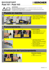 Kärcher Puzzi 10/1 Guia De Inicio Rapido