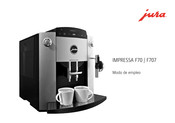 Jura IMPRESSA F70 Modo De Empleo