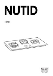 IKEA NUTID HGA3K Manual De Instrucciones