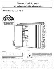 Arrow CL72-A Manual E Instrucciones Para El Ensamblado Del Producto