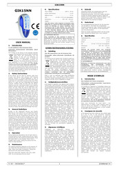 Velleman GIK15NN Manual De Usario