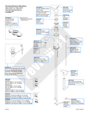 Delta Linden 594-RBMPU-DST Manual De Instrucciones