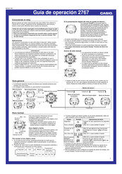 Casio 2767 Guía De Operación