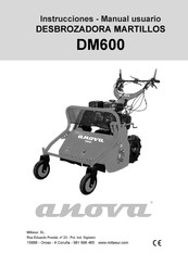 MILLASUR Anova DM600 Instrucciones - Manual Usuario