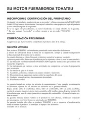 TOHATSU 8A3 Manual Del Propietário