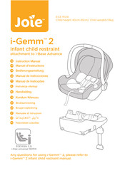 Jole i-Gemm 2 Manual De Instrucciones