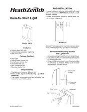 Heath Zenith HZ-8416-BK Manual De Instrucciones