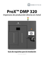 3D Systems ProX DMP 320 Guía De Requisitos Para La Instalación