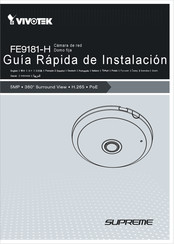 Vivotek SUPREME FE9181-H Guía Rápida De Instalación