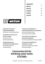 Vetus ILTCOND Instrucciones De Instalación Y Manual Del Propietario