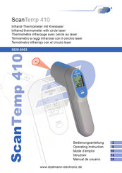 Dostmann Electronic ScanTemp 410 Manual De Usuario