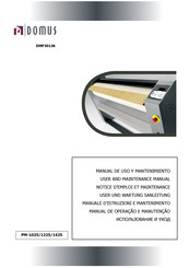 Domus PM-1225 Manual De Uso Y Mantenimiento