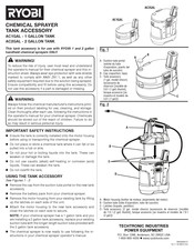 Ryobi AC1GAL Manual Del Usuario