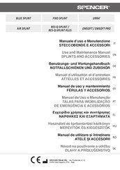 Spencer AIR SPLINT Manual De Uso Y Mantenimiento