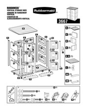 Rubbermaid ROUGHNECK 3667 Manual Del Usario