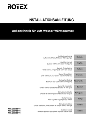 Rotex RRLQ008BBV3 Manual De Instalación