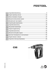 Festool CXS Manual De Instrucciones Original