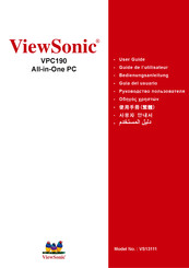 ViewSonic VPC190 Guia Del Usuario