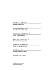 Digital Equipment PrintServer 17 Manual De Instalación