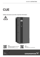 Grundfos CUE Manual Del Instrucciones