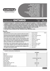 Gumotex ONTARIO Manual De Usuario