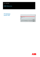 ABB 83342-500 Manual De Instrucciones