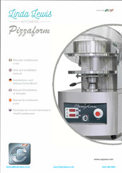 Linda Lewis Cuppone Pizzaform 50 Manual De Instalacion Y Uso