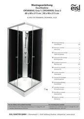 eisl ORS8080AL Graz 1 Instrucciones De Montaje