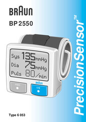 Braun PrecisionSensor BP 2550 Manual Del Usuario