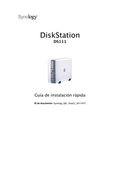 Synology DiskStation DS111 Guía De Instalación Rápida