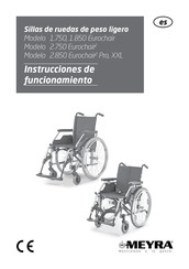 Meyra Eurochair2 Pro 2.850 Instrucciones De Funcionamento