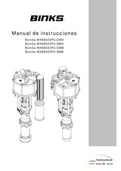 Binks MX88023PU-CMB Manual De Instrucciones