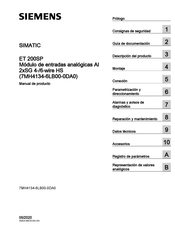 Siemens SIMATIC ET 200SP Manual De Producto