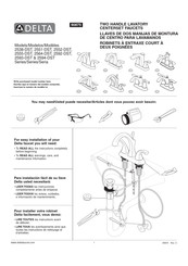 Delta 2551-DST Manual De Instrucciones