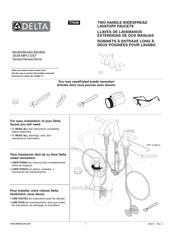 Delta 3538-MPU-DST Manual De Instrucciones