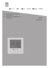 Saunier Duval SD 4-WC D Instrucciones De Instalación Y Mantenimiento