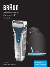 Braun Special Edition Contour X Limited Manual Del Usuario