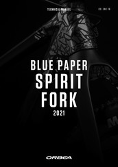 Orbea BLUE PAPER SPIRIT FORK Manual Tecnico