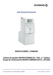 De Dietrich NEOVO CONDENS EFU C Serie Guía De Servicio