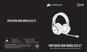 Corsair VIRTUOSO RGB WIRELESS XT Manual Del Usuario