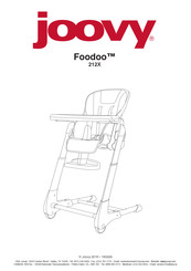 Joovy Foodoo Manual Del Usuario