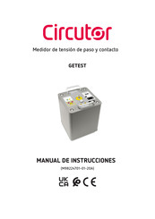 Circutor GETEST Manual De Instrucciones