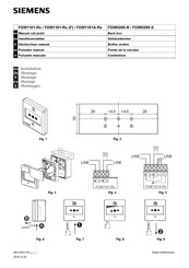 Siemens FDM1101A-RG Manual Del Usuario