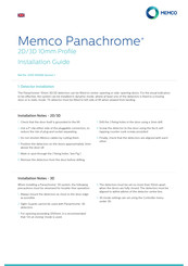 Memco Panachrome+ Guia De Instalacion