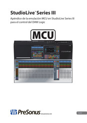 PRESONUS STUDIOLIVE III Serie Manual Del Usuario