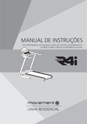 Movement Treadmill R4i Manual De Instrucciones