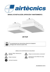 Airtecnics DIF-PUR 6/12 Manual De Instalacion Operación Y Mantenimiento