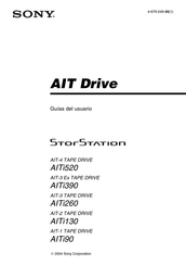 Sony StorStation AITi130 Guia Del Usuario